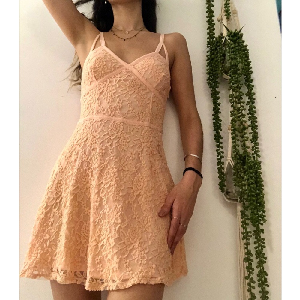 Lace A Line Dress